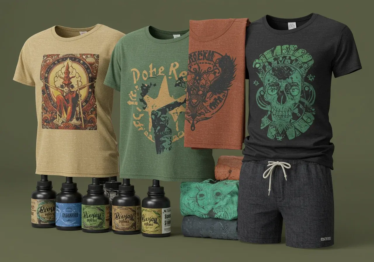 Polera con diseño Mapuche